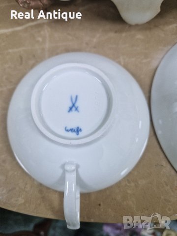 Чудесен антикварен авторски порцеланов двоен сет , снимка 8 - Сервизи - 44159014