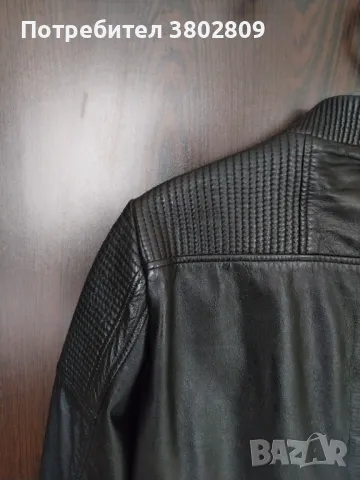 Кожено яке, Mango , 100% овча кожа, снимка 2 - Якета - 49711374