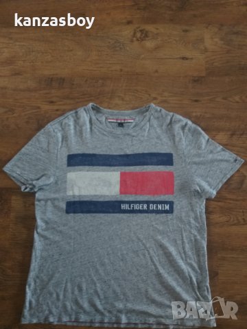 tommy hilfiger - страхотна мъжка тениска, снимка 4 - Тениски - 41591840