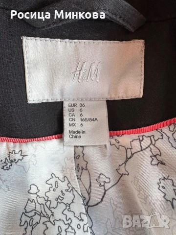 Дамско сако H&M, снимка 3 - Сака - 53795005