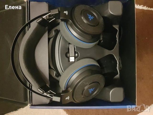 Слушалки - Razer Thresher wireless Gaming Headset PS4, снимка 3 - Слушалки и портативни колонки - 52913097