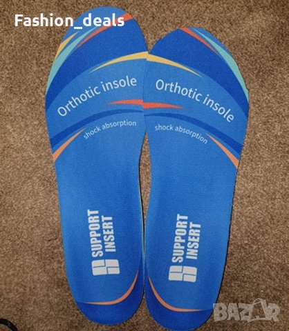 Нови удобни стелки за обувки спорт вложка за абсорбиране на удари , снимка 8 - Спортна екипировка - 40092851