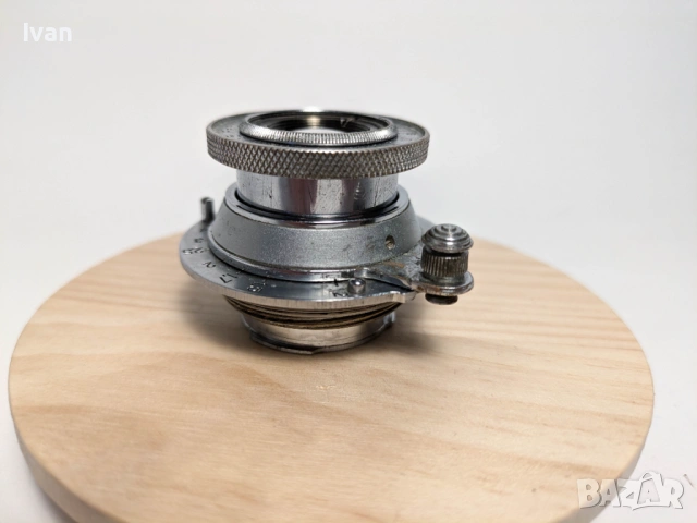 Винтидж далекомерен обектив Индустар-22 3,5/50 M39 за Fed Laica Zorki, снимка 4 - Обективи и филтри - 53484269