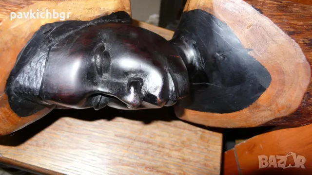 Фигура от Африка, снимка 7 - Антикварни и старинни предмети - 49637856
