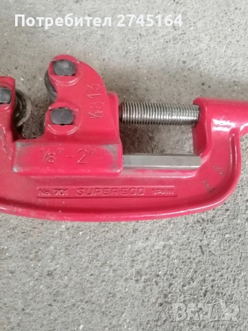 Тръборез до 2 цола, снимка 3 - Други инструменти - 52580615