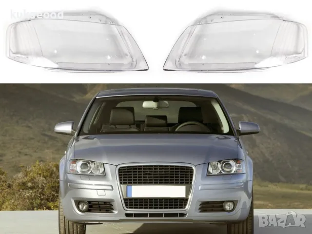 Стъкла за фарове на Audi A3 8P (2003-2008), снимка 4 - Части - 49807177