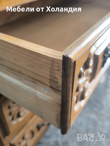 Дъбово скринче Луи, снимка 5 - Шкафове - 53382318