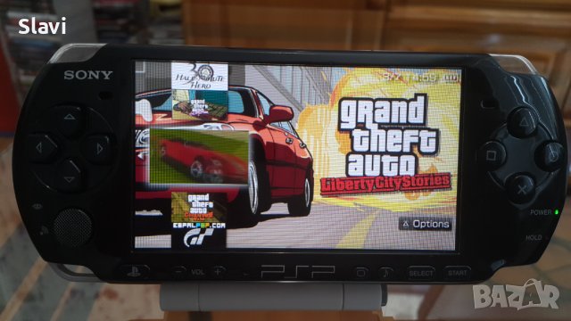 SONY PSP 3004+128GB+350Игри+Зарядно+Батерия GTA V FIFA Minecraft ПСП, снимка 11 - PlayStation конзоли - 42603771