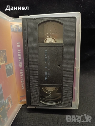 VHS Мъже в черно, снимка 3 - Екшън - 53661242