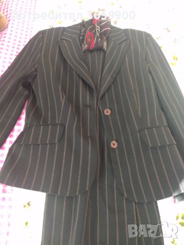 Елегантен/бизнес костюм, размер 46, снимка 7 - Костюми - 42551821