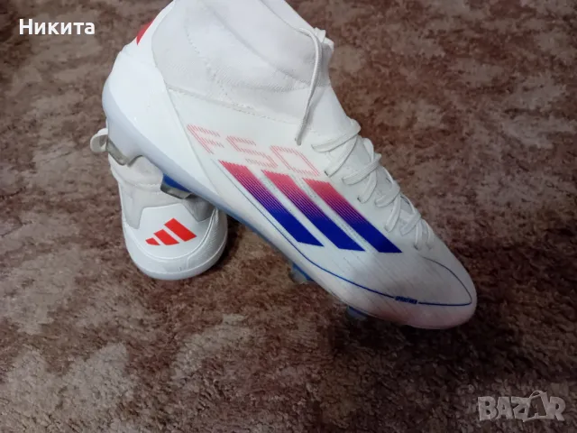 Бутонки 43 номер-Адидас-оригинални, снимка 4 - Спортни обувки - 49604409