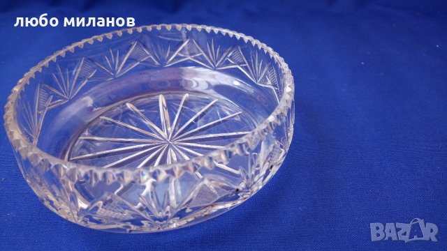 Два кристални съда, различни, снимка 2 - Аксесоари за кухня - 42473406