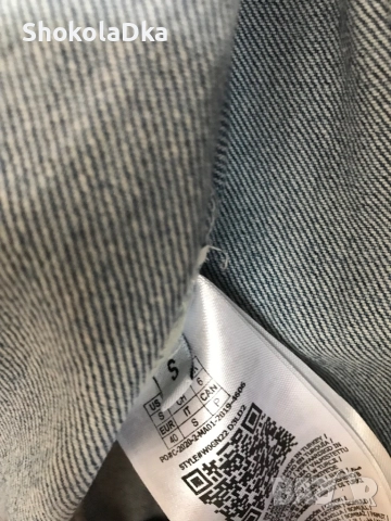 Дънково яке Guess S - ново, снимка 5 - Якета - 51746322