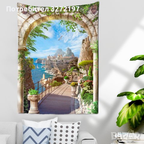 Плажна кърпа,покривка за маса,гоблен за окачване на стена, снимка 2 - Покривки за маси - 40920674