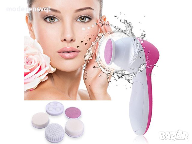 Масажор - четка почистване за лице 5в1, снимка 2 - Други - 42370199