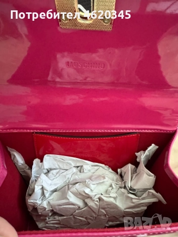  Чанта на Moschino Москино, снимка 3 - Чанти - 52240938