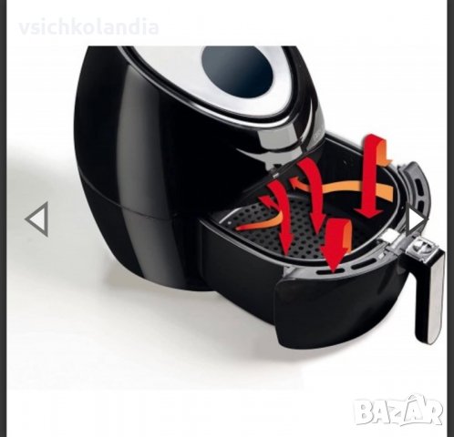 Фритюрник с горещ въздух, еър фрайър Ariete 4618 Airy Fryer XXL (код продукт 211), снимка 3 - Фритюрници - 39636932