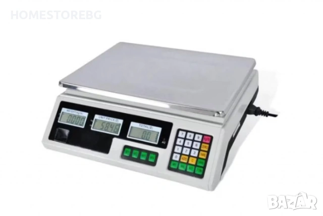 Професионален електронен кантар до 40 кг с двоен дисплей, снимка 4 - Друга електроника - 53511689