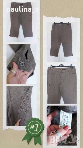 Пет различни броя / Дамски маркови дънкови бермуди , снимка 11 - Къси панталони и бермуди - 51474205