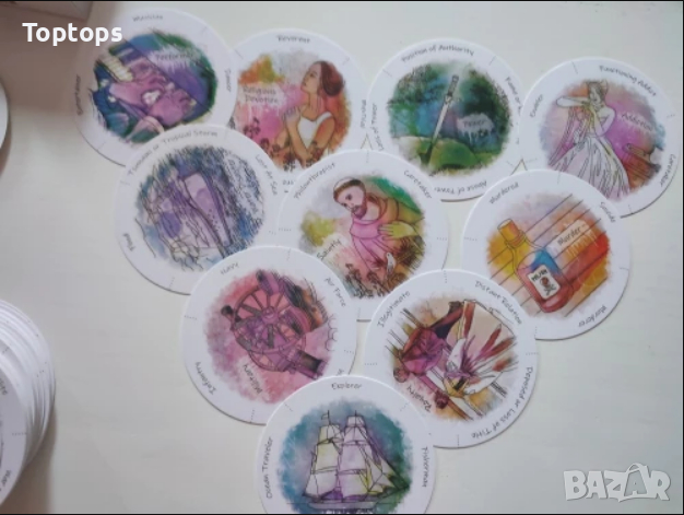 86 терапевтични оракул (таро) карти: Uncover your Past Lives Oracle, снимка 7 - Други игри - 36312861