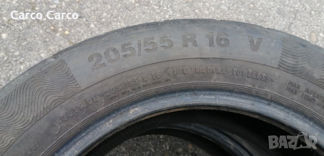 Гуми 205 55 16 Континентал Continental 4 броя.Нов внос. Не са нови. , снимка 6 - Гуми и джанти - 36328780