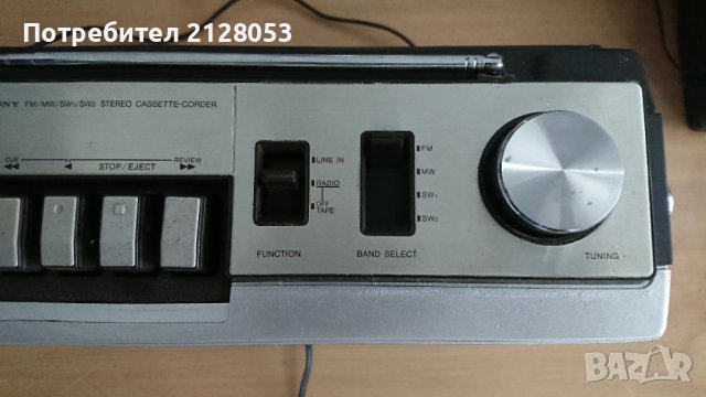 Sony CFS 65S, снимка 9 - Радиокасетофони, транзистори - 41422261