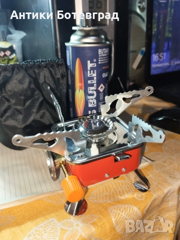 Къмпинг котлонче плюс газова бутилка , снимка 4 - Други стоки за дома - 52901464