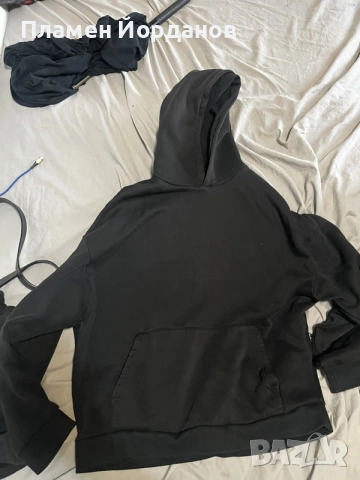 Суичер черен hoodie XL