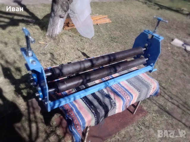 Ръчна рунд машина Машина за огъване на ламарина в дъга Ролкова машина, снимка 13 - Други машини и части - 49402546