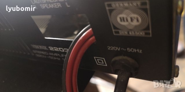VISONIC 2203, снимка 10 - Ресийвъри, усилватели, смесителни пултове - 35763420