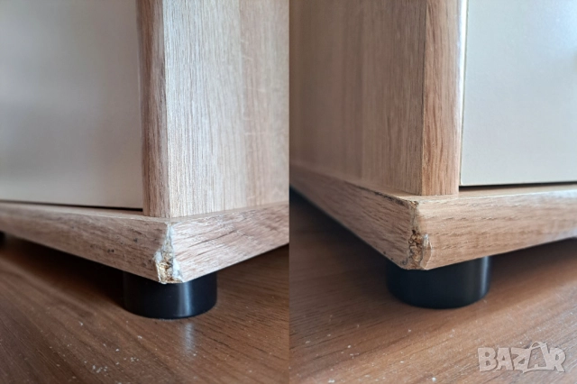 Удобно бюро с шкафче и чекмеджета 147/67/76, снимка 4 - Бюра - 51506958