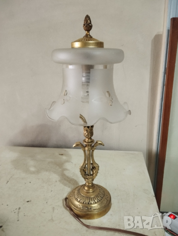 Настолна лампа арт деко, снимка 1 - Настолни лампи - 44758423