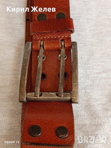 Дамски кожен колан HANDMADE KAMPARA много красив стилен дизайн 46239, снимка 2 - Колани - 51892887