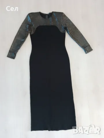 Спортно-елагантна дълга  рокля М