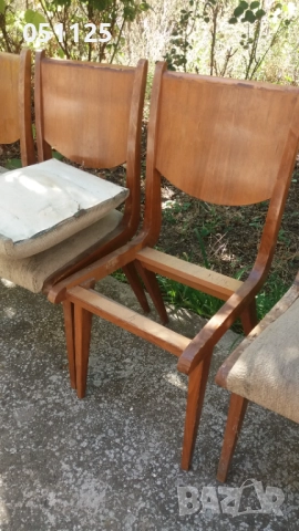 дървени масивни столове за трапезария масивен орех , снимка 11 - Антикварни и старинни предмети - 52923718