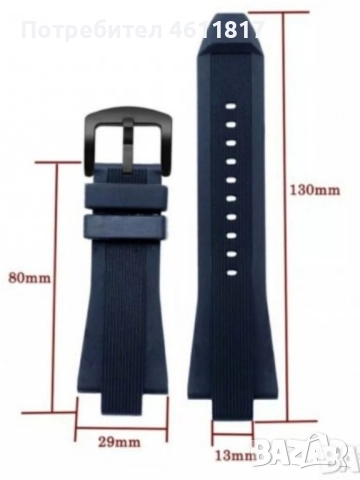 Силиконови каишки за Michael Kors, снимка 2 - Каишки за часовници - 52078022