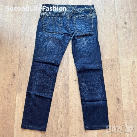 Desigual дамски сини дънки размер 42 , снимка 10 - Дънки - 53867994