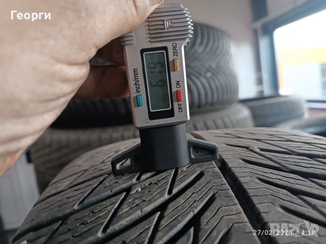 4бр.зимни гуми 235/45/19 Michelin, снимка 3 - Гуми и джанти - 53665358