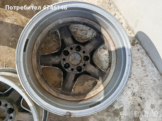 Алуминиеви джанти за Мерцедес W203, снимка 7 - Гуми и джанти - 53657424