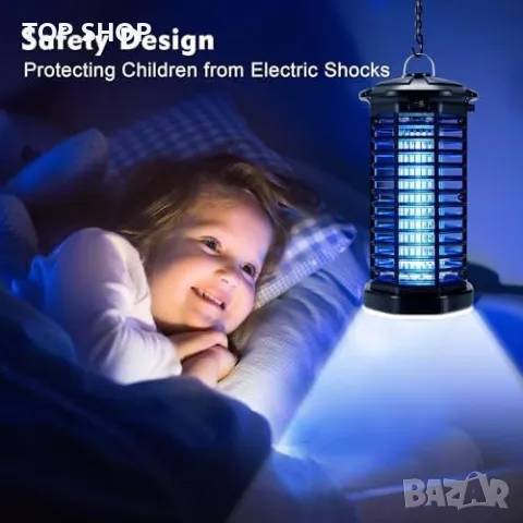 Нов Електрически убиец на комари и нощна светлина за спалня стая хол, снимка 2 - Други стоки за дома - 49341177