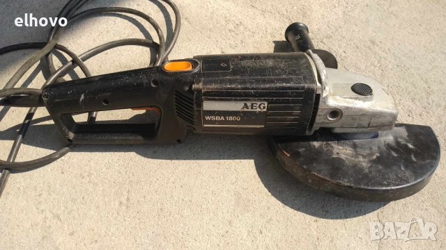 Ъглошлайф AEG WSBA 1800, снимка 3 - Други инструменти - 41514930
