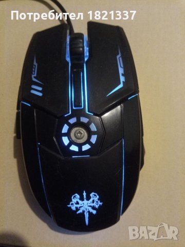 Геймърска мишка, кабелна USB, светеща , снимка 10 - Клавиатури и мишки - 40087610
