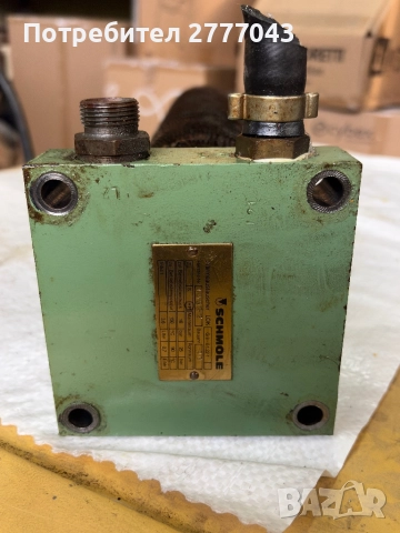 Топлообменник SCHMÖLE – масло/вода, до 100 bar, индустриален, снимка 2 - Други машини и части - 52974549