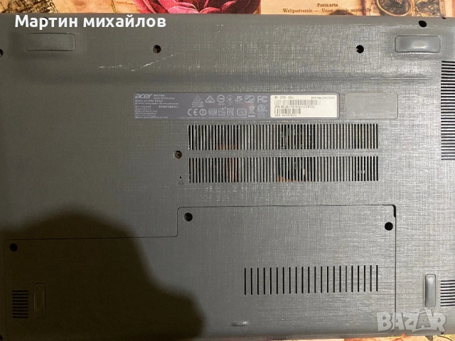 Лаптоп Acer i3 7100 8 ddr4 , снимка 6 - Лаптопи за дома - 53448182