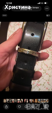 Мъжки колан Teodor Екатерина кожа , снимка 3 - Колани - 52318270