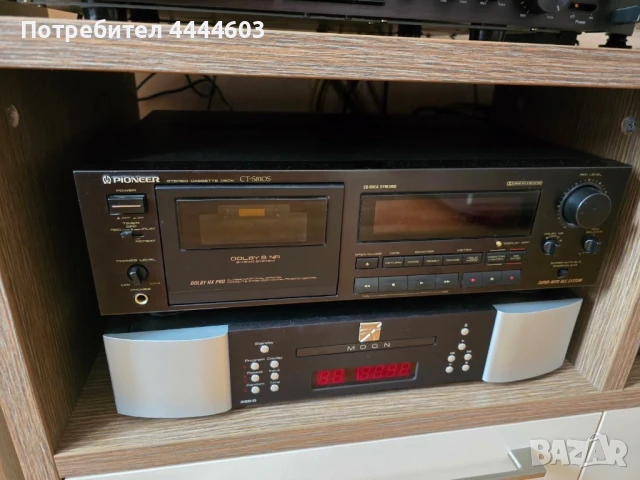 Pioneer stereo cassette deck CT-S81OS  			