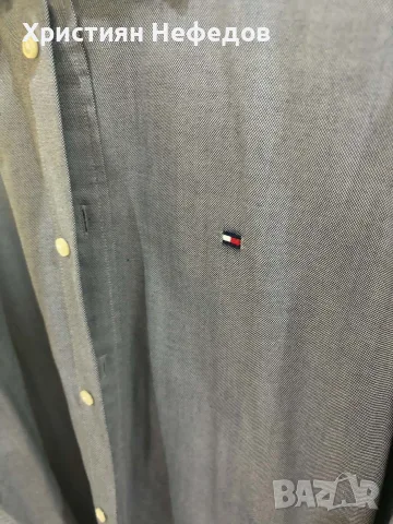 Мъжка риза Tommy Hilfiger, модел Thflex, slim fit,, снимка 2 - Ризи - 56106509