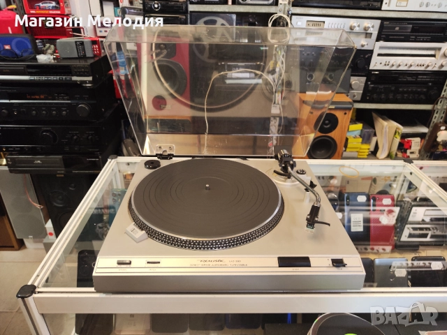 Грамофон Realistic LAB-395 Direct Drive В отлично техническо и визуално състояние., снимка 3 - Грамофони - 52752498