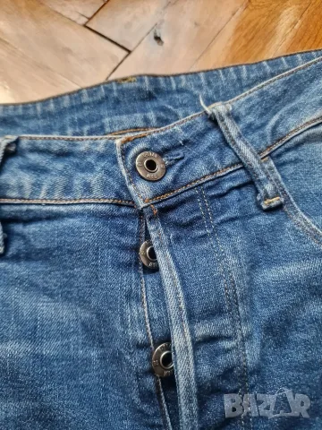 Страхотни мъжки дънкови къси панталони G STAR RAW размер 32 , снимка 3 - Къси панталони - 55734669