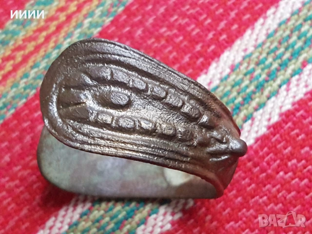 Моминска гривна рогатка , снимка 3 - Антикварни и старинни предмети - 53695299